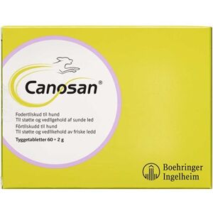 Canosan Tyggetablet til hunde 60 stk - Hundefoder - Kattefoder