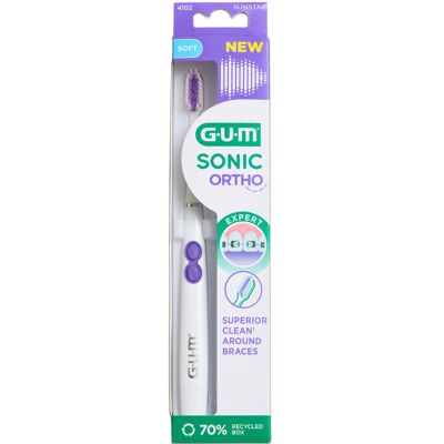 GUM Sonic Ortho Tandbørste GUM Sonic Ortho Tandbørste