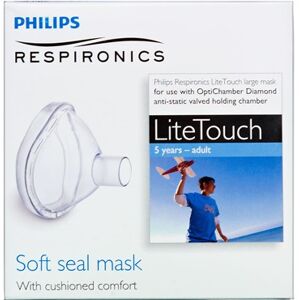 Philips Pespironics LiteTouch LARGE mask 5 år- voksen. Medicinsk udstyr 1 stk