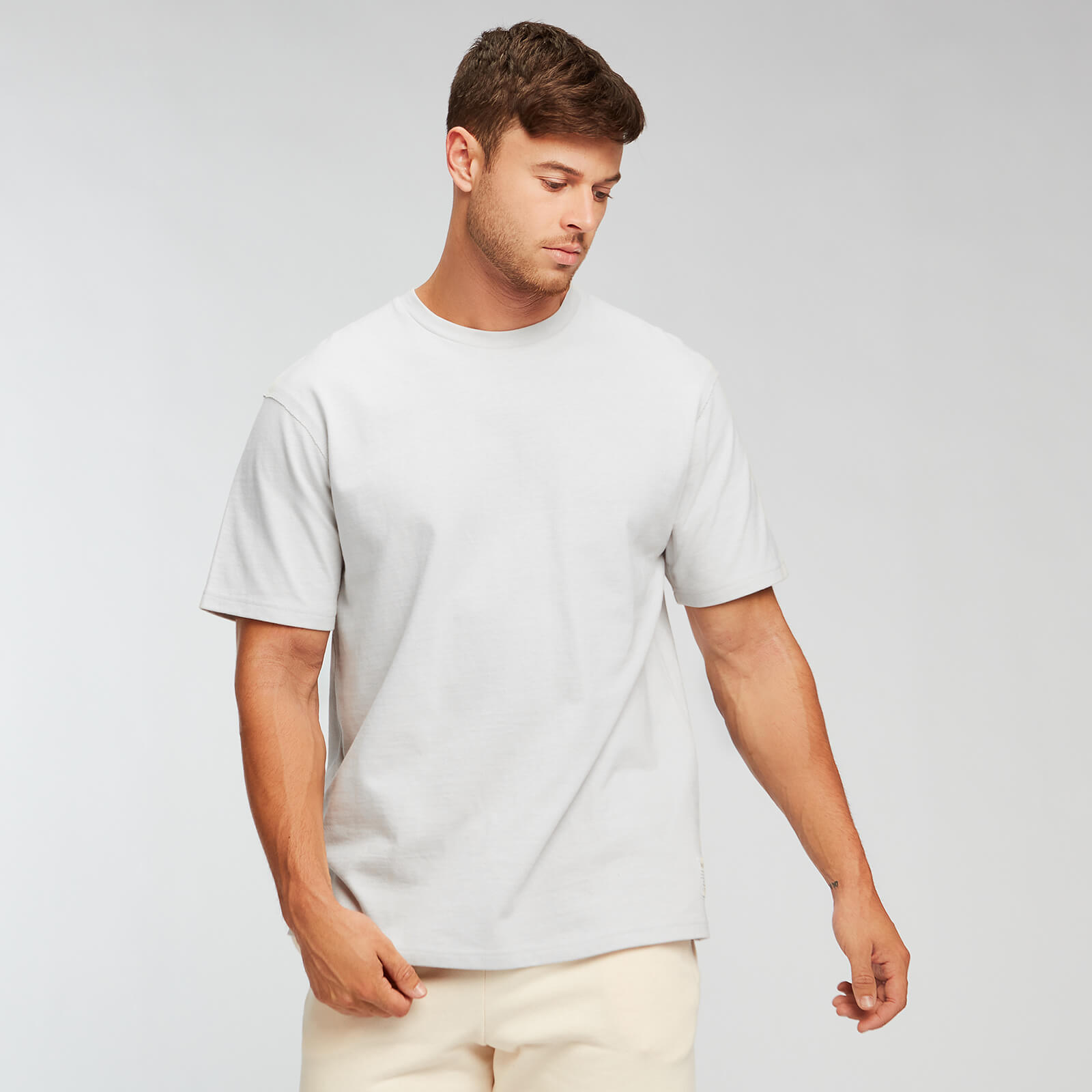 Myprotein MP A/Wear T-shirt til mænd – Grå - S Myprotein MP A/Wear T-shirt til mænd – Grå - S