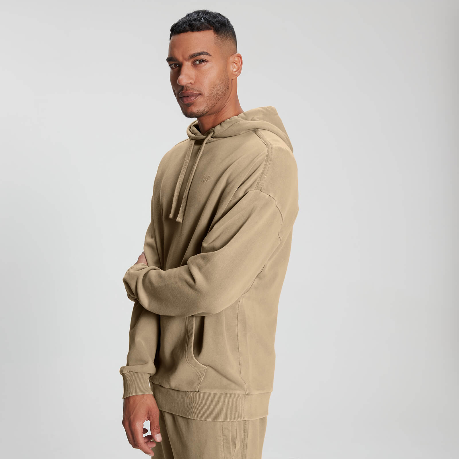 MP Raw Training hoodie til mænd – Tan - M MP Raw Training hoodie til mænd – Tan - M