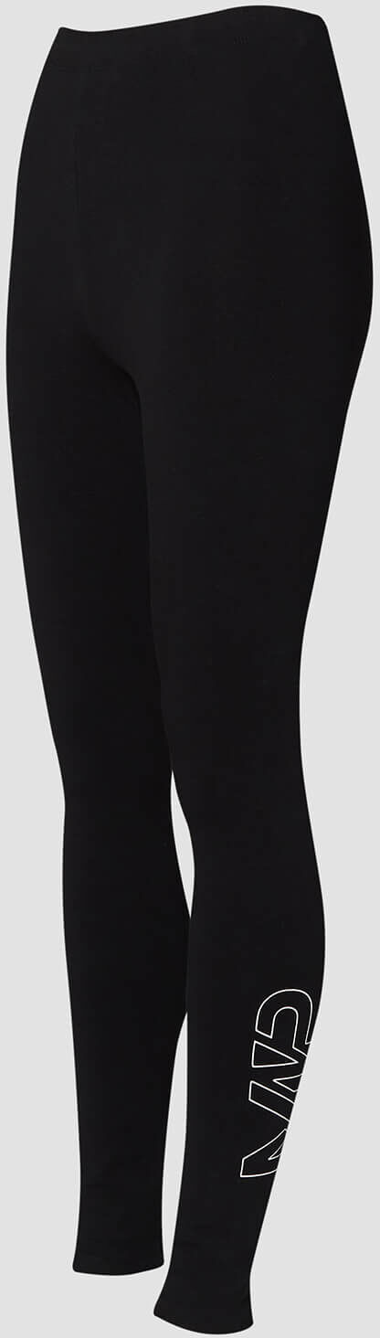 Myprotein MP Jersey Leggings - Sort - L Myprotein MP Jersey Leggings - Sort - L