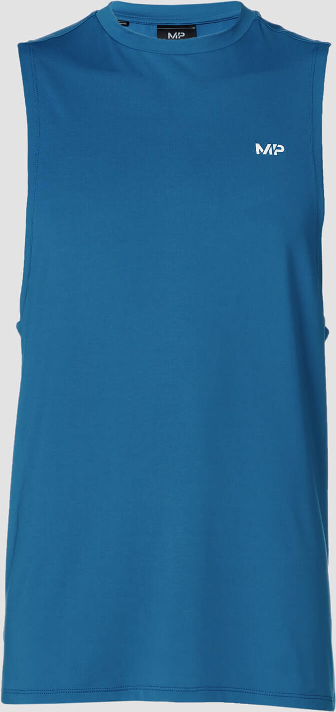 Myprotein MP Essentials Træningstanktop - Til mænd - Pilot Blue - XS Myprotein MP Essentials Træningstanktop - Til mænd - Pilot Blue - XS