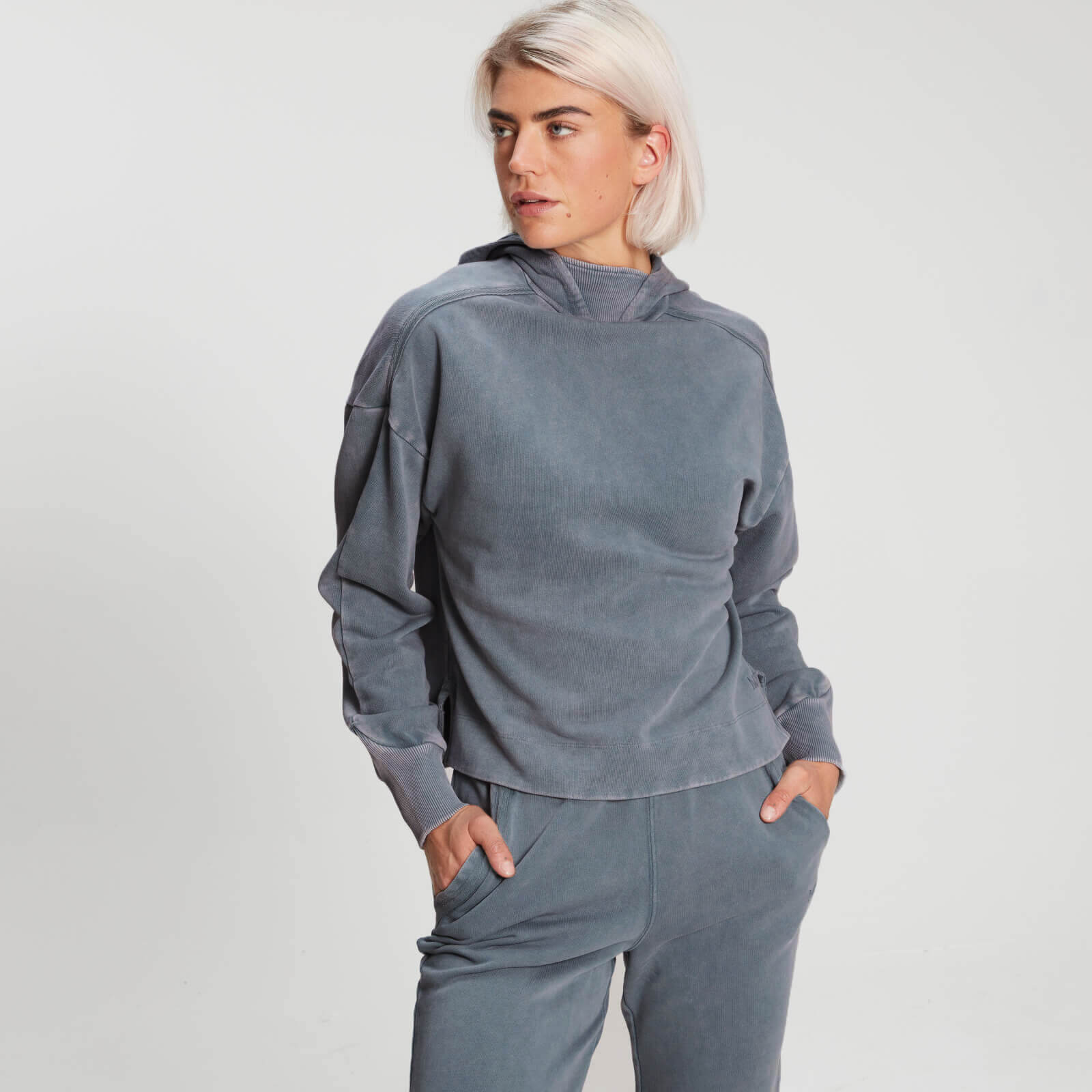 MP Raw Training forvasket hoodie til kvinder – Galaxy - S MP Raw Training forvasket hoodie til kvinder – Galaxy - S