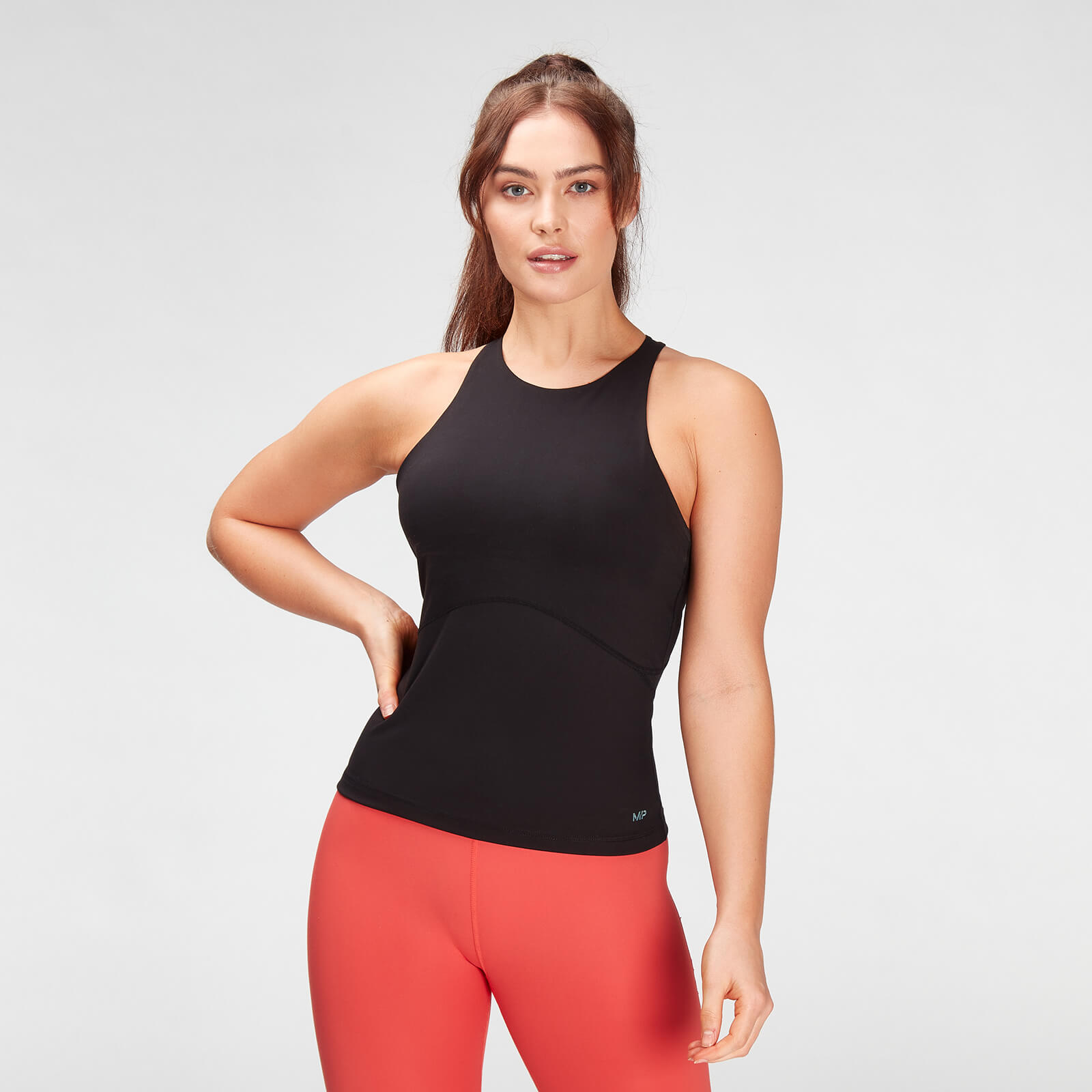 MP Women's Power Ultra Fitted Vest- Black - L MP Women's Power Ultra Fitted Vest- Black - L