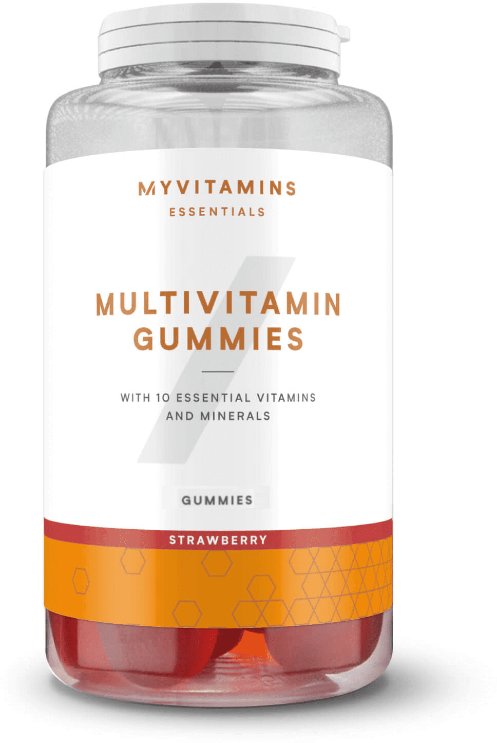 Myvitamins Multivitamin Vingummi - 30servings - Jordbær Myvitamins Multivitamin Vingummi - 30servings - Jordbær