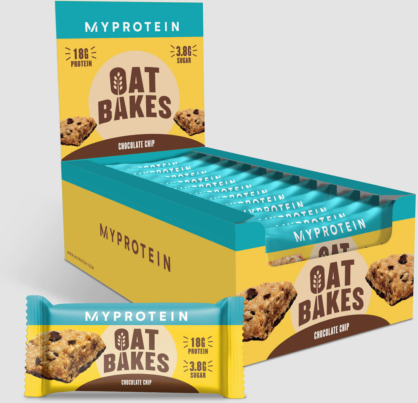 Myprotein Oatbakes - Chocolate Chip Myprotein Oatbakes - Chocolate Chip