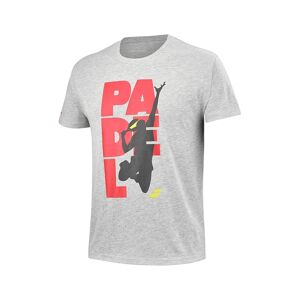 Babolat Padel Cotton T-Shirt Grey