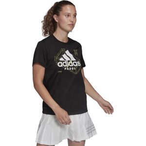 Adidas Padel Graphic Tee Black