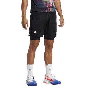 Adidas Melbourne Ergo Printed Shorts 7 Men Black