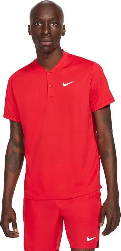 Nike Dri-Fit Polo Blade Red/White M