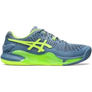 Asics Gel-Resolution 9 Clay Steel Blue/Hazard Green