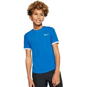 Nike Dry-Fit Tee Boy Blue/White