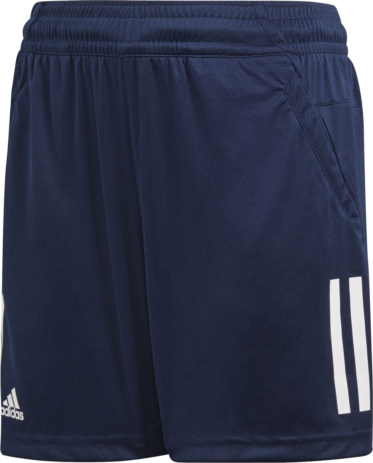 Adidas Club 3 Stripes Shorts Boys Navy 140