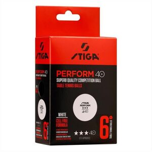 Stiga Perform 3 Star ABS x6 White