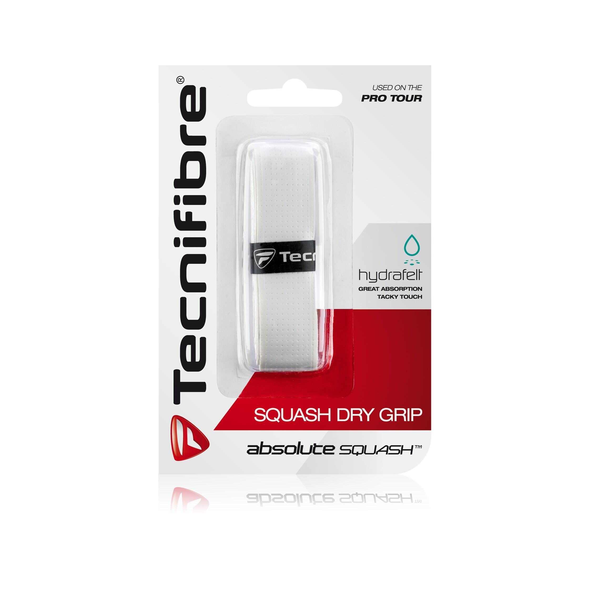 Tecnifibre Dry Grip White Squash