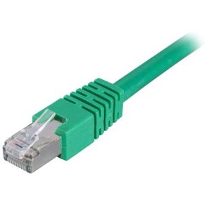 Deltaco U/UTP Cat6 patchledning 1 m, grøn