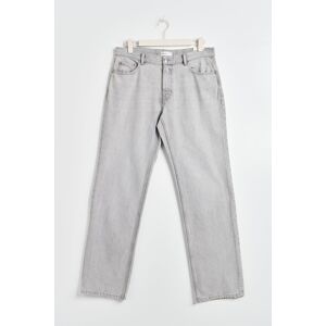 Gina Tricot - Low straight petite jeans - low waist jeans- Grey - 32 - Female  Female Grey