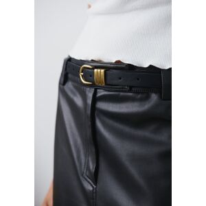 Gina Tricot - Detail belt - Bælter- Black - XS/S - Female  Female Black