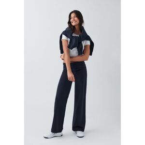 Gina Tricot - Slim low waist sweatpants - Joggingbukser- Blue - XS - Female  Female Blue