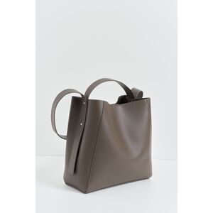 Gina Tricot - Large pu bag - skuldertasker- Brown - ONESIZE - Female  Female Brown