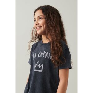 Gina Tricot - Chunky tee - young-tops- Grey - 170 - Female  Female Grey