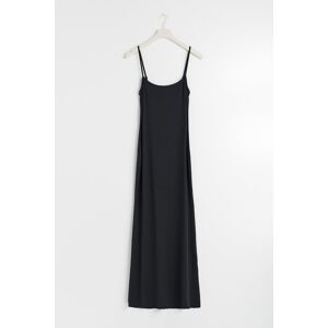 Gina Tricot - Tall maxi slip dress - lange kjoler- Black - XS - Female  Female Black