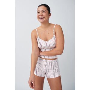 Gina Tricot - Soft pyjamas shorts - pyjamasser- White - S - Female  Female White