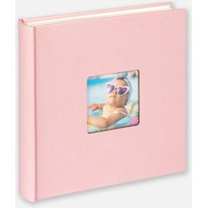 Walther Fun Babyalbum Rosa - 30x30 Cm (100 Hvide Sider/50 Blade)