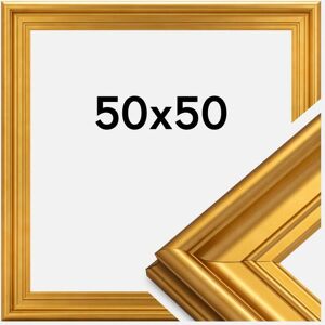 Ramverkstad Ramme Mora Premium Guld 50x50 Cm