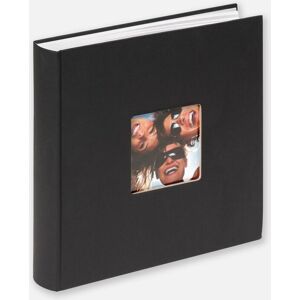 Walther Fun Album Sort - 30x30 Cm (100 Hvide Sider / 50 Blade)