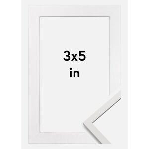 Galleri 1 Ramme Edsbyn Akrylglas Hvid 3x5 Inches (7,62x12,7 Cm)