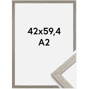 Estancia Ramme Stilren Akrylglas Grey Oak 42x59,4 Cm (A2)