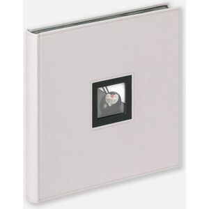 Walther Black & White Album Grå - 30x30 Cm (50 Sorte Sider / 25 Blade)