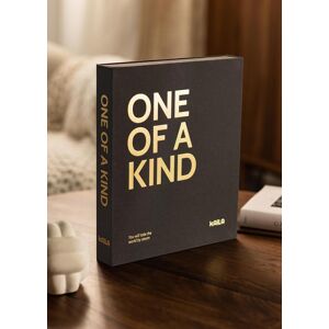 Kaila One Of A Kind Black - Coffee Table Photo Album (60 Sorte Sider / 30 Blade)