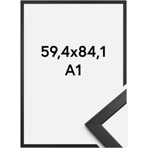 Estancia Ramme Stilren Akrylglas Sort 59,4x84,1 Cm (A1)