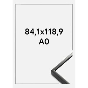 Ramme Nielsen Premium Alpha Blank Sort 84,1x118,9 Cm (A0)