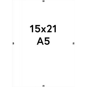 Walther Clipsramme Mat Antirefleksglas 15x21 Cm (A5)