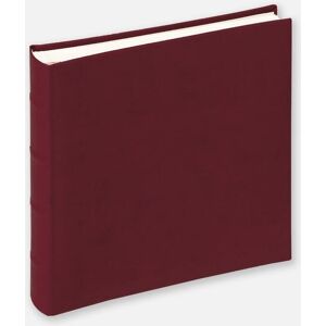 Walther Fotoalbum Classic Rød - 26x25 Cm (60 Hvide Sider / 30 Blade)