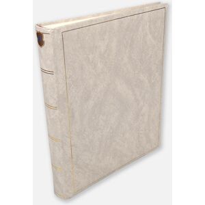 Henzo Basic Line Fotoalbum Hvid - 30x36 Cm (80 Hvide Sider / 40 Blade)