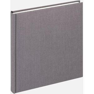 Walther Cloth Album Grafit - 22,5x24 Cm (40 Hvide Sider / 20 Ark)