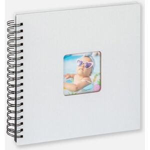 Walther Fun Babyalbum Blå - 26x25 Cm (40 Sorte Sider/20 Blade)