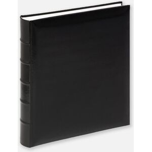 Walther Fotoalbum Classic Sort - 29x32 Cm (60 Hvide Sider / 30 Blade)