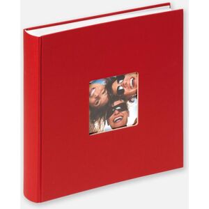 Walther Fun Album Rød - 30x30 Cm (100 Hvide Sider / 50 Blade)