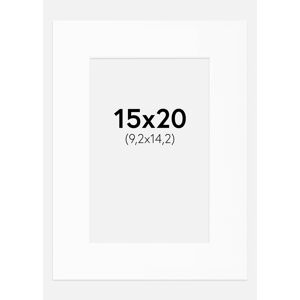 Artlink Passepartout Hvid Standard (Hvid Kerne) 15x20 Cm (9,2x14,2)