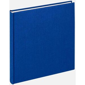 Walther Cloth Album Blå - 22,5x24 Cm (40 Hvide Sider / 20 Ark)