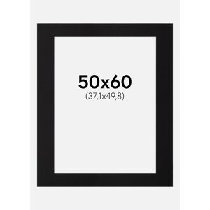 Galleri 1 Passepartout Canson Sort (Hvid Kerne) 50x60 Cm (37,1x49,8)
