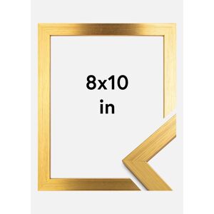 Galleri 1 Ramme Gold Wood Akrylglas 8x10 Inches (20,32x25,4 Cm)