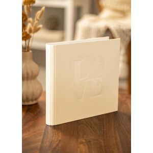 Goldbuch White Love Fotoalbum - 28x26 Cm (50 Hvide Sider / 25 Blade)