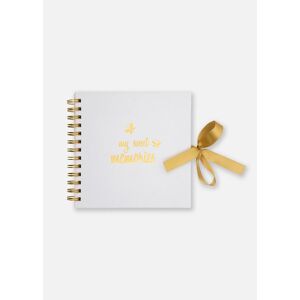 Burde Sweet Memories Guld - 18x18 Cm (48 Vita Sidor / 24 Blad)